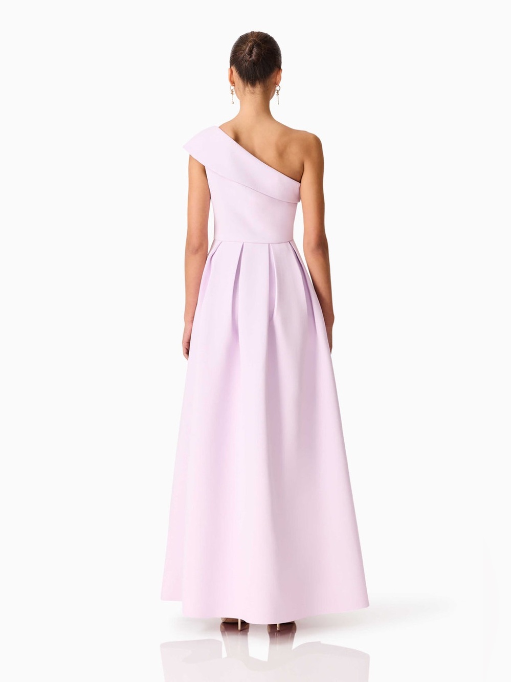 ELLIATT Saphine One Shoulder Evening Gown in Pink. Size S NWT - Picture 3 of 7